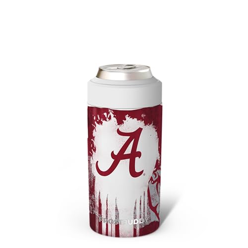 Image of Frost Buddy Universal Can Cooler (Alabama Crimson Tide | Drip) | 20x colder, cold up to 24 hrs | Sleek, lightweight design | Premium build quality | Coffee-mug ready with add-on lid