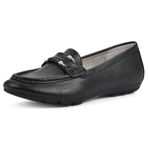 Image of CLIFFS BY WHITE MOUNTAIN Women's Glaring Cushioned Loafer Flat