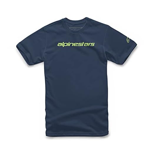 Alpinestars Men's Standard Classic, Navy/Hi-vis