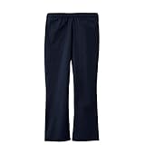 [ナースリー] 美脚 スクラブパンツ シルエット 男女兼用 UVカット 防透素材 ポプリン 医療 介護 ユニフォーム 調節ヒモ付 M ダークネイビー 763204A