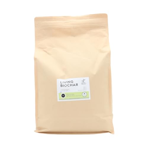 ALMICANNA: Living Biochar 10 l – Charbon végétal activé pour la culture du cannabis – Amendement dans le Living Soil et Terra Preta – Activateur de sol