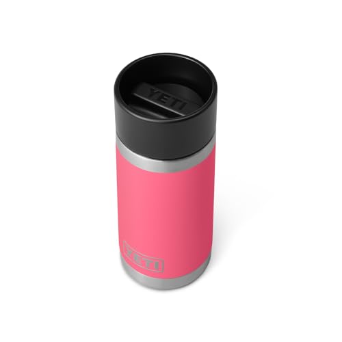 YETI Rambler 12 oz Bottle, Stainless Steel, Vacuum Insulated, with Hot Shot Cap, Tropical Pink - image 7