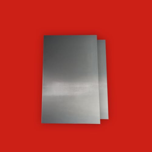 2 Pack14 Gauge Cold Rolled Steel Sheet, 16 x 12 inches, Smooth Surface, Durable (2, 16 x 12)