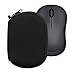 Produktbild kwmobile Hülle kompatibel mit Logitech M220 Silent / M235 / M185 - Neopren Hülle für PC Mouse Schutzhülle - Computer Maus Tasche - Neopren Tasche für PC-Maus - Schwarz