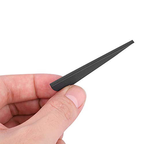 Archery Arrows Feather 12 Pcs 3 Inches Feather Diy Arrow Fletching Rubber Feather Fletching Left Right Wing Parabolic Accessories For Archery Hunting Shooting(Black) #TOP4