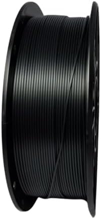 Silk PLA Filament 1.75mm,Silk Black - Shiny Silk Gloss Finish, Hi...