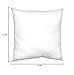 Pillowflex Indoor/Outdoor Non-Woven Pillow Form Insert for Shams or Decorative Pillow Covers (16 Inch by 16 Inch)