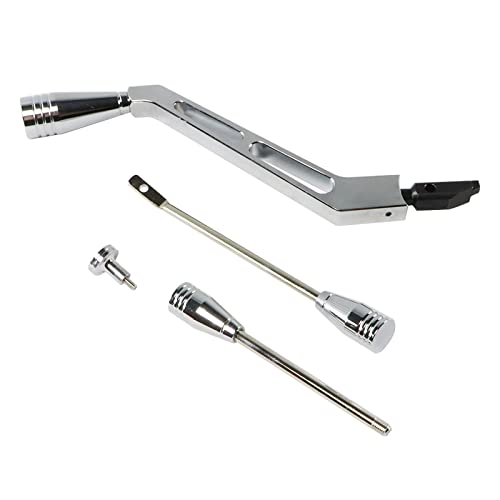 Nbauto Aluminum Column Shifter Lever,Turn Signal, Lever Hazard Boots & Tilt Kit Compatible With 1967-1994 G-M Columns C-Hevy Oldsmobile Pontiac Cadillac #TOP16