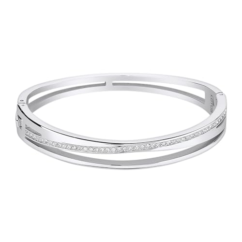 Bracciale Sofisticato con Lucidatura e Finitura Raffinata: Progettato per valorizzare il tuo stile con un tocco elegante ed esclusivo. Ideale per chi cerca bracciali donna eleganti, gioielli donna o un regalo originale per lei in qualsiasi occasione speciale.