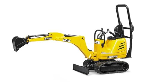 bruder 62003 - Mikrokoparka JCB 8010 Cts - 1:16 Plac budowy, pojazd budowlany, koparka łyżkowa, minikoparka, bworld, maszyna budowlana, zabawka