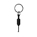 Rothco Flat Knurled Swivel Handcuff Key, Black