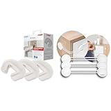 Produkt 1: FÜR EIN SICHERES ZUHAUSE: Der stabile Finger-Klemm-Schutz hält gemäß DIN EN 16654: 2018 Belastungen bis 50kg aus, ist bissfest und schützt 5.000 Türschläge lang zuverlässig vor eingeklemmten Fingern