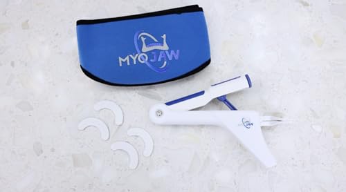 MyoJaw TMJ Rehabilitation Device | Jawline Exerciser for Men & Women | TMJ Relief Tool to Prevent Stiffness TMJ Disorders Clenching & Grinding | Bruxism Relief | Dentist-Approved Jaw Stretcher
