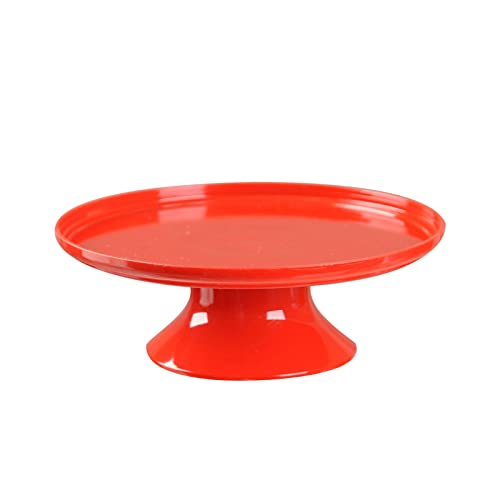 Acrylic Round Cake Stand Cupcake Stand Candy Stand (Red) #TOP29