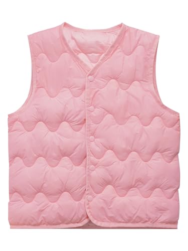 Padded Jacket Vest for Kids Girls Boys Windproof Waistcoat Coat Lightweight Outerwear4