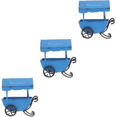 3 Pezzi Unici Carrello Da Tavolo Ornamenti in Oggetti Di Scena Artigianali Il Tuo Arredamento