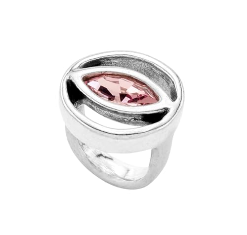 Bague Uno de 50 argent robuste qui ne perd pas ses pierres taille 12