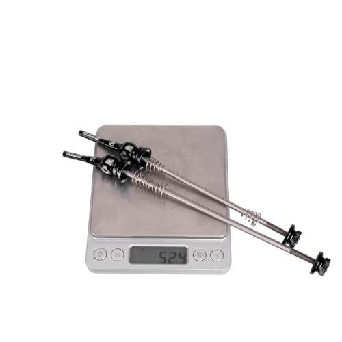 ZTTO Bike Quick Release Skewers, par de cierres rápidos ultra ligeros de aleación de titanio para bicicleta de carretera, montaña, MTB, BMX miniatura 4