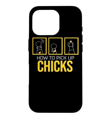 How to Pick up Chicks I Sarcastic Joke I Funny Sarcasm Case for iPhone 16 Pro