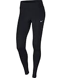 NIKE Women's Essential Dri-FIT Tights, Black/Black, Large