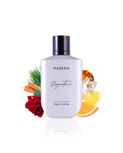 NASEEM Signature Eau De Parfum 100ml - Elegant Unisex Arabian Perfume for Men & Women - Subtle, Long-Lasting Fragrance with Rich Arabian Notes and Sophisticated Aroma