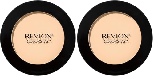 Image of REVLON Colorstay Normal Pressed Natural Powder, Light,Beige, 8.4 g (Pack of 2)