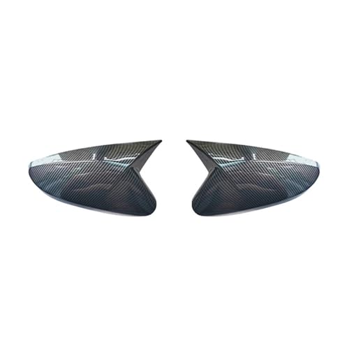 Coques de rétroviseurs latéraux Veloster en ABS look carbone pour une protection aérodynamique