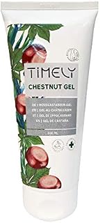 TiMELY Chestnut gel 200 ml, relief for tired and heavy legs, providing hydration, relaxation and comfort, MENTHOL, HORSE CHESTNUT EXTRACT, PLANTAIN EXTRACT, GINKGO BILOBA EXTRACT