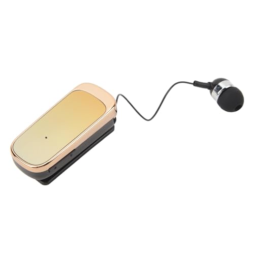 Jectse audífono bluetooth retráctil in ear amarillo miniatura 4