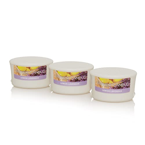 Yankee Candle Lemon Lavender Scentlight Refill 3-Pack, Purple #TOP3