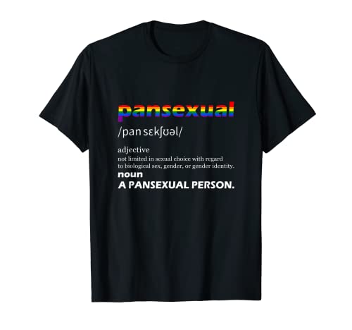Pansexual Pride Present Pansexual Awareness Monat Outfit T-Shirt