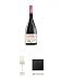 Produktbild Fassbind Vieille Framboise alter Himbeerbrand 0,7 Liter + Fassbind Kelchglas Sherrykelch Tulpenform 1 Stück (Ritzenhoff) + Schiefer Glasuntersetzer eckig ca. 9,5 cm Durchmesser