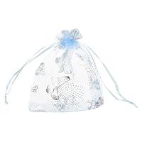 Organza zakjes mesh sieraden zakjes 10 x 15 cm kleine tas