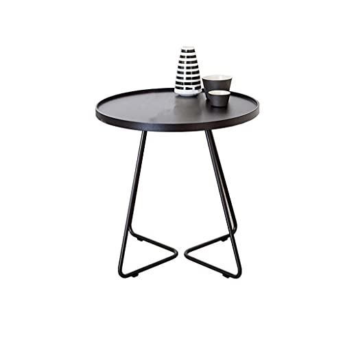 Table d'appoint en fer forge noir polyvalente et robuste - 2