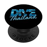 Dive Thailand Tauchtrip Diver Tee PopSockets mit austauschbarem PopGrip