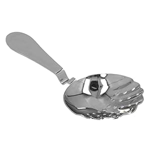 Zeef Bar Tool, Gebruiksgemak Bar Cocktail Zeef Efficiënte Filtering voor Bars Voor Clubs Voor Restaurants Voor Barman(zwart)