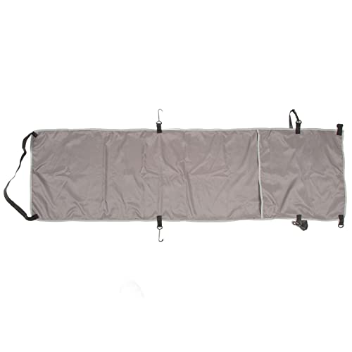 Housse de repose-pieds pour avion et voyage réglable ergonomique gris