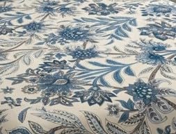 Image of Cotton Bolls Textiles Glace Cotton Flat Bedsheet 90x90 Inch with 2 Pillow Covers - Soft Breathable Glace Cotton, Printed Bedding Set for Double Bed