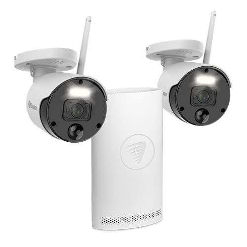 Swann Nvw-800 4Ch Wi-Fi Nvr / 1Tb / 2 X Nvw-500Cam 1080P Wifi Ip Digital Still Image Video Cameras #TOP3