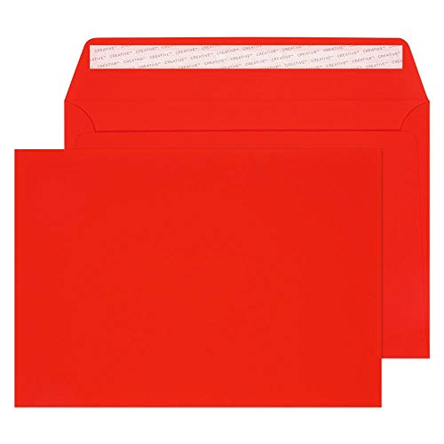 Blake Creative Senses 44V643 Papel Rojo - Sobre (C5 (162 x 229mm),...