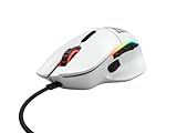 Glorious Gaming Model I Wired Gaming Mouse - 69g Superlight, 2 Swappable Buttons, RGB, PTFE Feet, 9 Programmable Buttons, Side Thumb Rest - White - Image 2