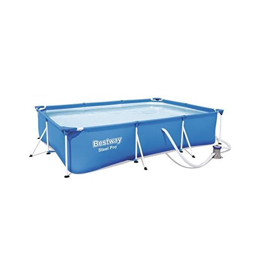 Bestway 8321265 Piscina Rectangular Con Depuradora 300X200X66 Cm.