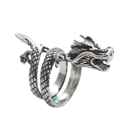 lavsh Dragon Ring for Men - Stylish and Everyday Wear Dragon Gold Ring for Men Suitable with Steet Wear-picture-50