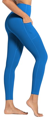 Legging d'entraînement taille haute Sunzel bleu taille S avec maintien du ventre pour femme