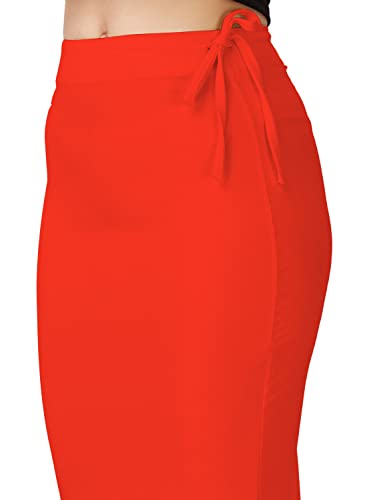 Image of Mehrang Microfiber Saree Shapewear Petticoat for Women, Cotton Blended Shape Wear Dress for Saree
