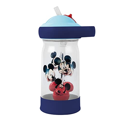 The First Years Mickey Sip & See Toddler Water Bottle W/Floating Charm, 12 Oz #TOP22