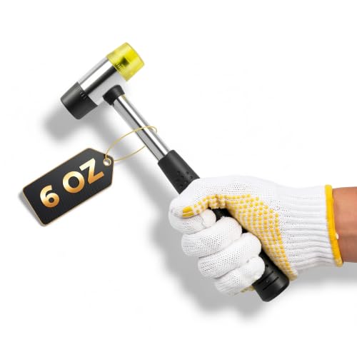 FXPay 25mm Double-Faced Rubber Mallet