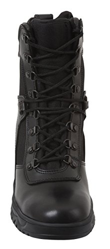 Rothco 8'' Forced Entry Side Zip Tact Boot, Black, 10.5 #TOP2