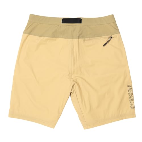 Pro Club Men's Performance Stretch Nylon Hiking Short - 9 Inch Inseam4