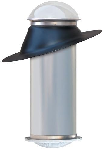 Natural Light Tubular Skylight 13 inch Kit - Pitched - White Diffuser